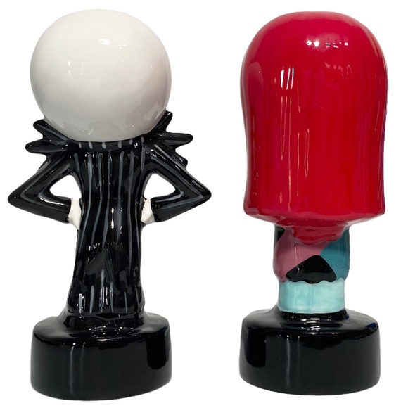 Disney Salt & Pepper Shakers Jack & Sally Nightmare Before Christmas - Picture 5 of 12